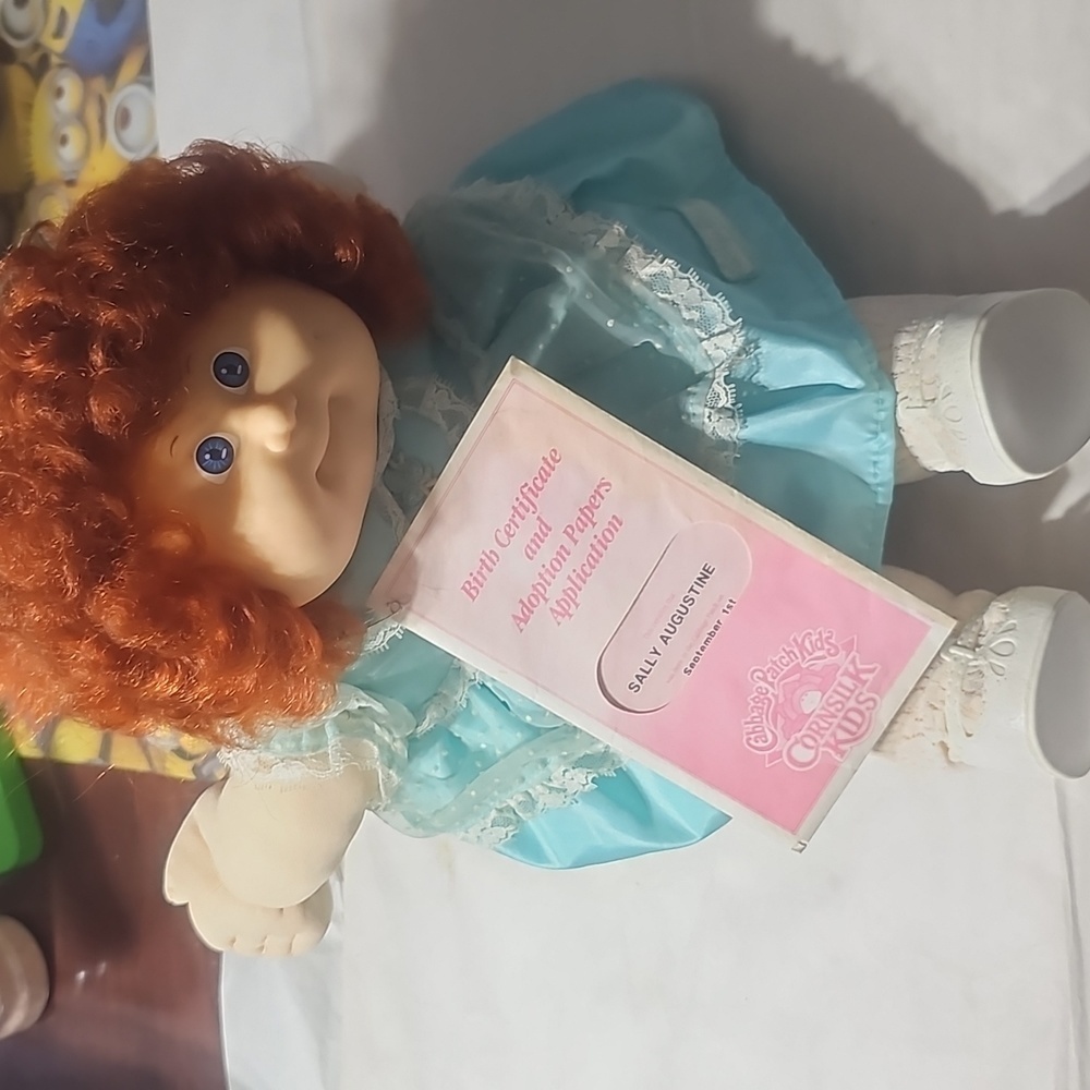 Cabbage Patch Doll with Birth Certificate and Adoption Records - Picture 2 of 11